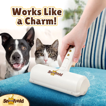 Effortless Pet Hair Removal: Reusable Lint Roller for Dogs & Cats - Your Ultimate Fur-Busting Tool