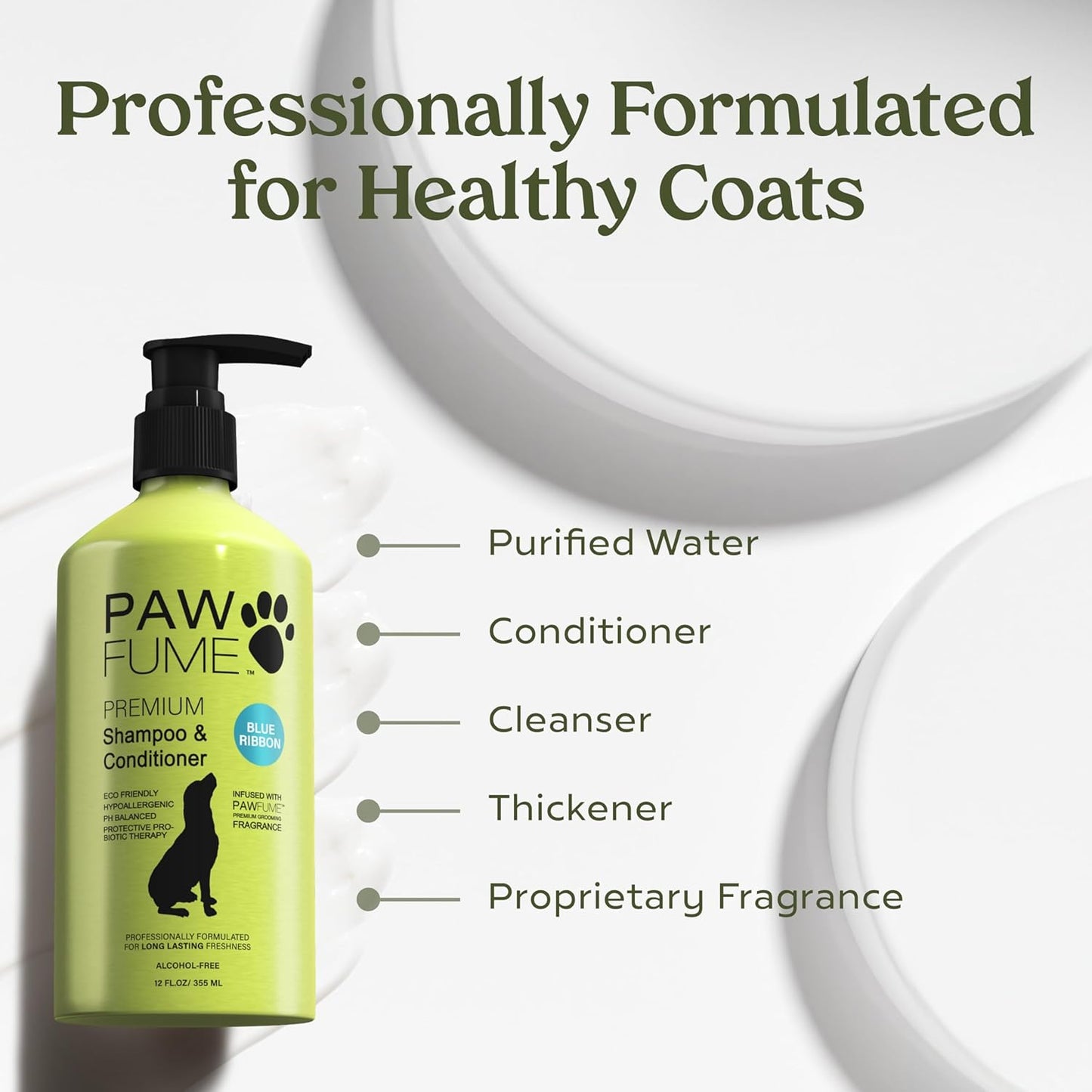 PAWFUME Dog Shampoo and Conditioner