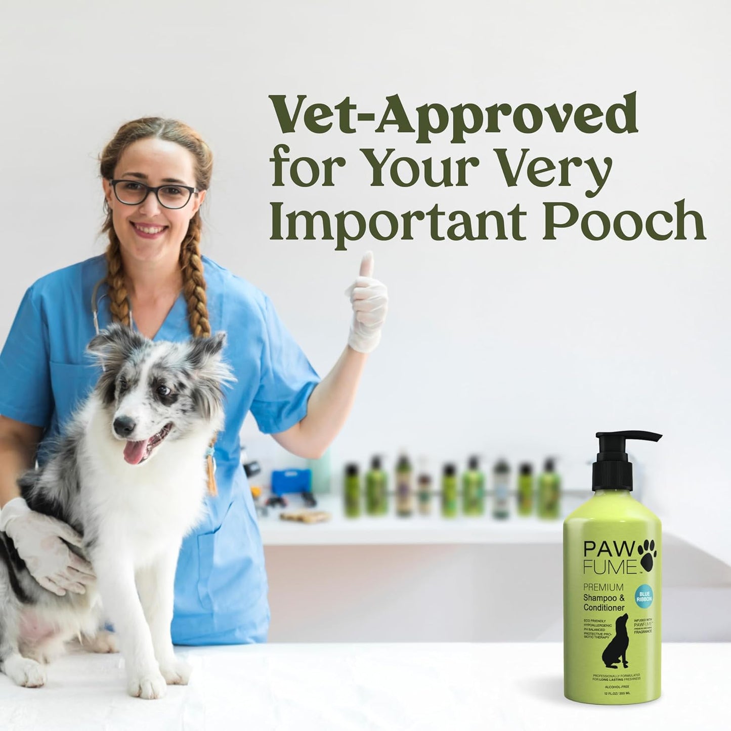 PAWFUME Dog Shampoo and Conditioner