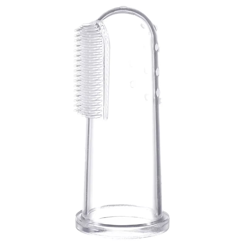 Revolutionary Soft Silicone Finger Toothbrush for Dogs and Cats - Eliminate Bad Breath and Tartar with Ease!