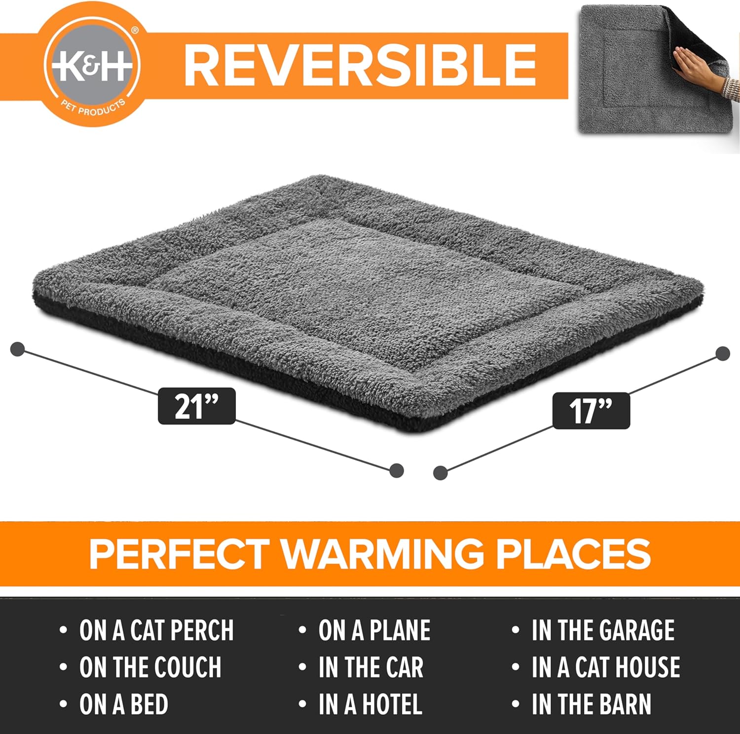 Self-Warming Cat Bed Pad
