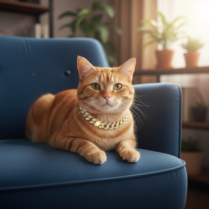 Luxury Gold Pet Metal Chain