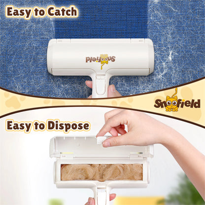 Effortless Pet Hair Removal: Reusable Lint Roller for Dogs & Cats - Your Ultimate Fur-Busting Tool